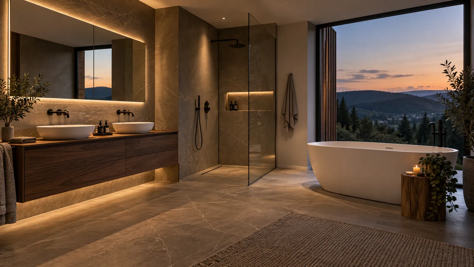 Badezimmer-Modernisierung
