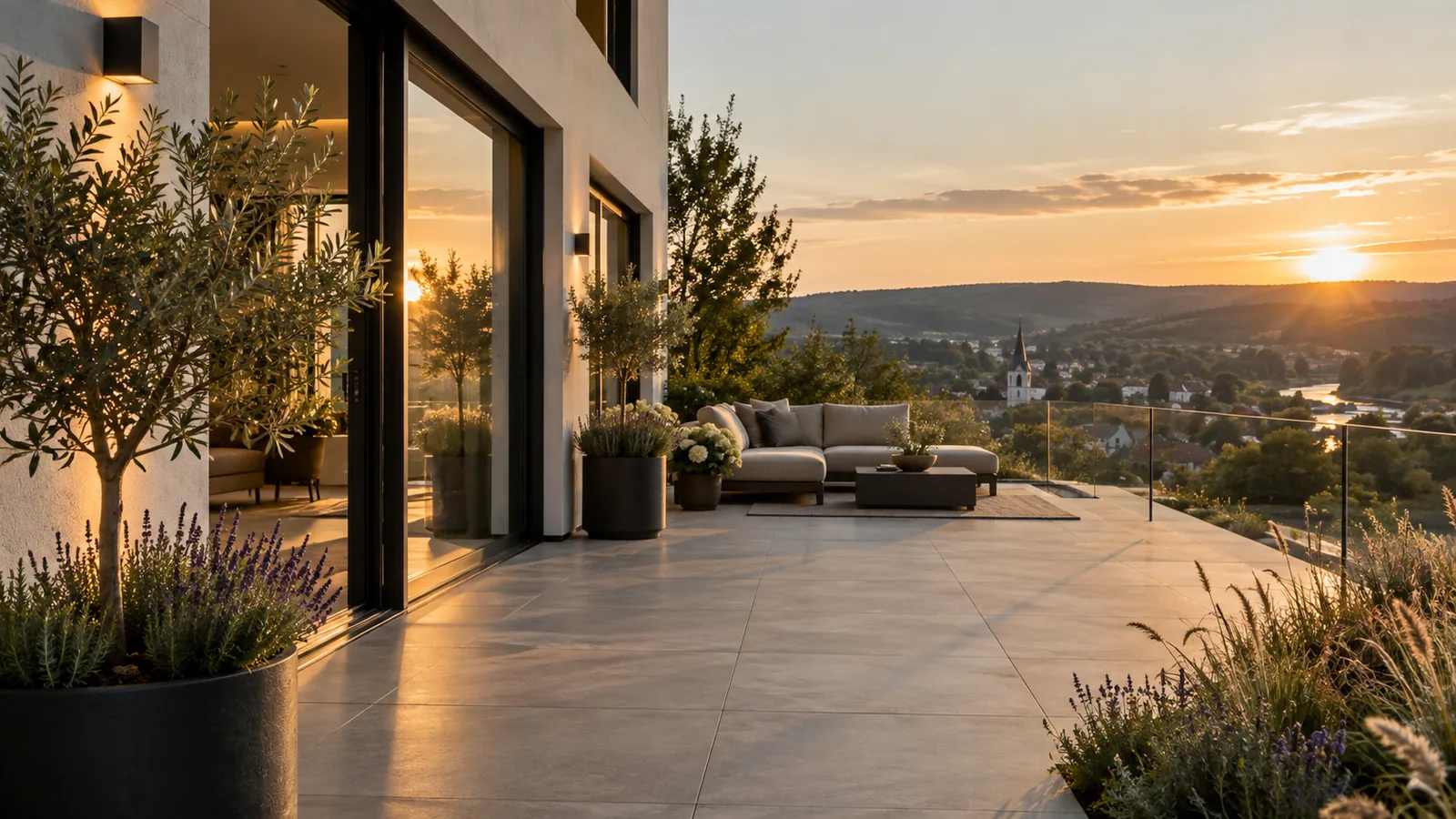 Dachterrasse – Fugen erneuert